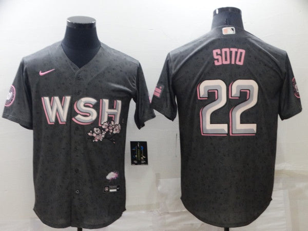 Men's Juan Soto #22 Washington Nationals 2022 City Connect Replica Jersey