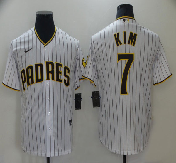 San Diego Padres #7 Ha-seong Kim Cool Base Men's Stitched Jersey