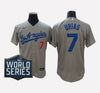 Los Angeles Dodgers #7 Julio Urias FlexBase Men's Stitched Jersey