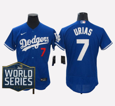 Los Angeles Dodgers #7 Julio Urias FlexBase Men's Stitched Jersey