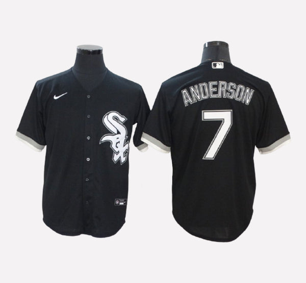 Chicago White Sox #7 Tim Anderson Cool Base Men's Stitched Jersey