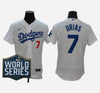 Los Angeles Dodgers #7 Julio Urias FlexBase Men's Stitched Jersey