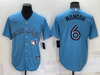 Men's Alek Manoah Toronto Blue Jays 2022 Powder Blue Jersey Player