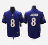 Baltimore Ravens #8 Lamar Jackson Men's Stitched Jersey