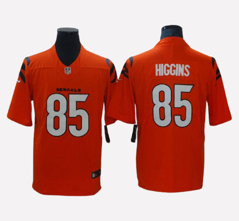 Cincinnati Bengals #85 Tee Higgins Men's Stitched Jersey