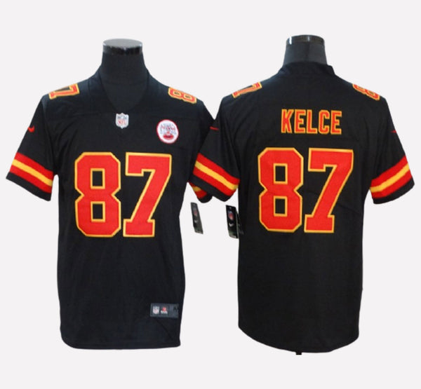 Kansas City Chiefs #87 Travis Kelce Men's Stitched Jersey