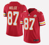 Kansas City Chiefs #87 Travis Kelce Men's Stitched Jersey