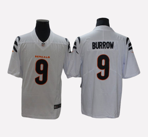 Cincinnati Bengals #9 Joe Burrow Men's Stitched Jersey