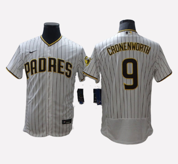 San Diego Padres #9 Jake Cronenworth FlexBase Men's Stitched Jersey