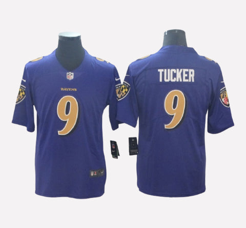 Baltimore Ravens #9 Justin Tucker Men's Stitched Jersey