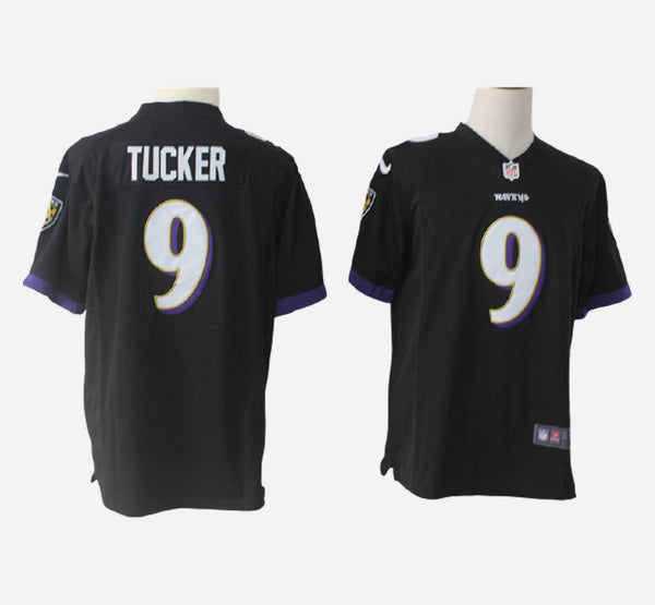 Baltimore Ravens #9 Justin Tucker Men's Stitched Jersey