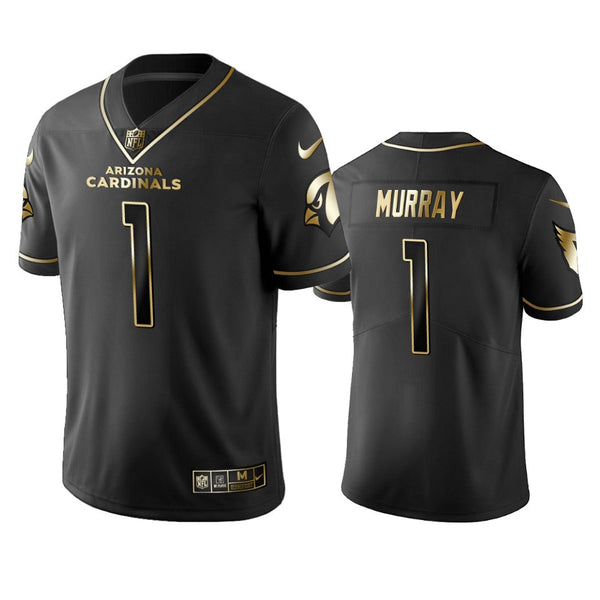 Men's Arizona Cardinals Kyler Murray Black Golden Limited Jersey