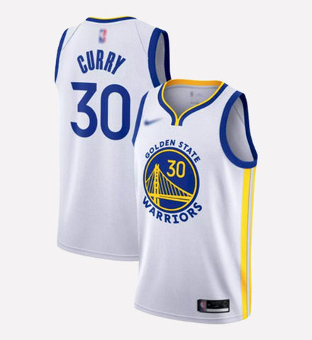 Men's Golden State Warriors #30 Stephen Curry stitched jersey