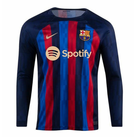 22/23 Barcelona Home Long Sleeve Jersey