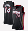 Men's Miami Heat #14 Tyler Herro stitched jersey