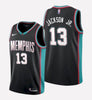 Men's Memphis Grizzlies #13 Jackson Jr stitched jersey