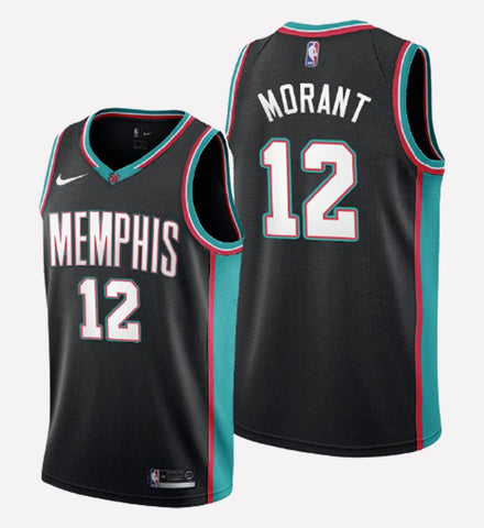 Men's Memphis Grizzlies #12 Ja Morant stitched jersey