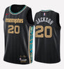 Men's Memphis Grizzlies #20 Jackson stitched jersey