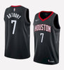 Men's Houston Rockets #7 Carmelo Anthony stitched jersey