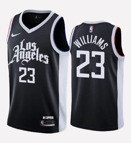 Men's Los Angeles Clippers #23 Lou Williams stitched jersey