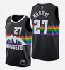 men's Denver Nuggets #27 Jamal Murray stitched jersey