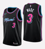 Men's Miami Heat#3 Dwyane Wade stitched jersey