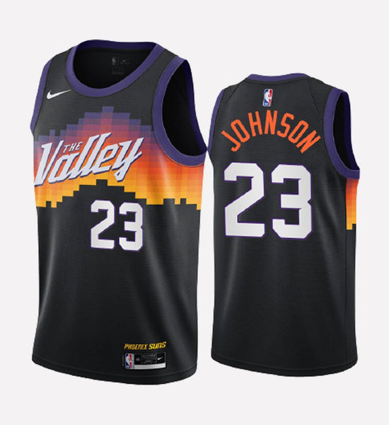 Men's Phoenix Suns #23 Tyler Johnson stitched jersey