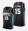 Men's Memphis Grizzlies #15 Brandon Clarke stitched jersey