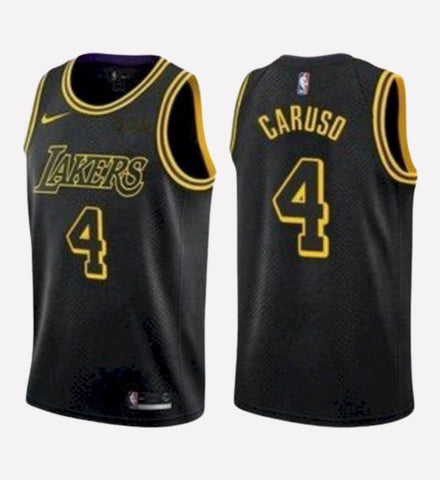 Men's Los Angeles Lakers #4 Alex Caruso stitched jersey