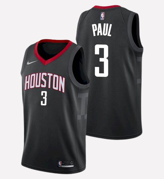 Men's Houston Rockets #3 Chris Paul stitched jersey