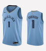 Men's Memphis Grizzlies #1 Kyle Anderson stitched jersey