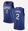 Men's Los Angeles Clippers #2 Kawhi Leonard stitched jersey