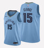 Men's Memphis Grizzlies #15 Brandon Clarke stitched jersey