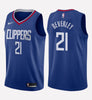 Men's Los Angeles Clippers #21 Patrick Beverley stitched jersey