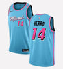 Men's Miami Heat #14 Tyler Herro stitched jersey