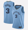 Men's Memphis Grizzlies#3 Allen stitched jersey