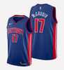 Men's Detroit Pistons #17 Rodney McGruder stitched jersey