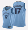 Men's Memphis Grizzlies #17 Jonas Valanciunas stitched jersey