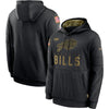 Men's Buffalo Bills Black Hoodie Salute to Service Sideline Performance