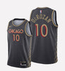Men's Chicago Bulls #10 Demar DeRozan stitched jersey