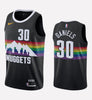 Men's Denver Nuggets #30 Troy Daniels stitched jersey