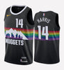 Men's Denver Nuggets #14 Gary Harris stitched jersey