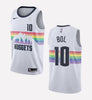 Men's Denver Nuggets #10 Bol Bol stitched jersey