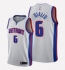 Men's Detroit Pistons#6 Hamidou Diallo stitched jersey