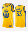 Men's Golden State Warriors #33 James Wiseman stitched jersey