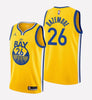 Men's Golden State Warriors #26 Kent Bazemore stitched jersey