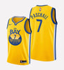 Men's Golden State Warriors #7 Eric Paschall stitched jersey