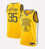 Men's Golden State Warriors #35 Kevin Durant stitched jersey