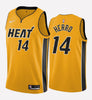 Men's Miami Heat #14 Tyler Herro stitched jersey