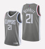 Men's Los Angeles Clippers #21 Patrick Beverley stitched jersey